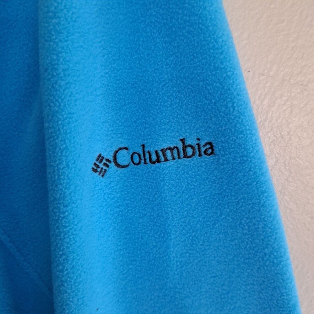 Columbia  blue and grey fleece jacket womans 2X - Picture 3 of 7